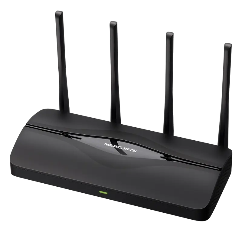 Беспроводной маршрутизатор MERCUSYS MR27BE, Wi-Fi, Чёрный - photo