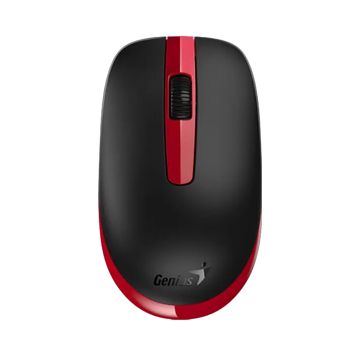 Mouse Wireless Genius NX-7007, Roșu - photo