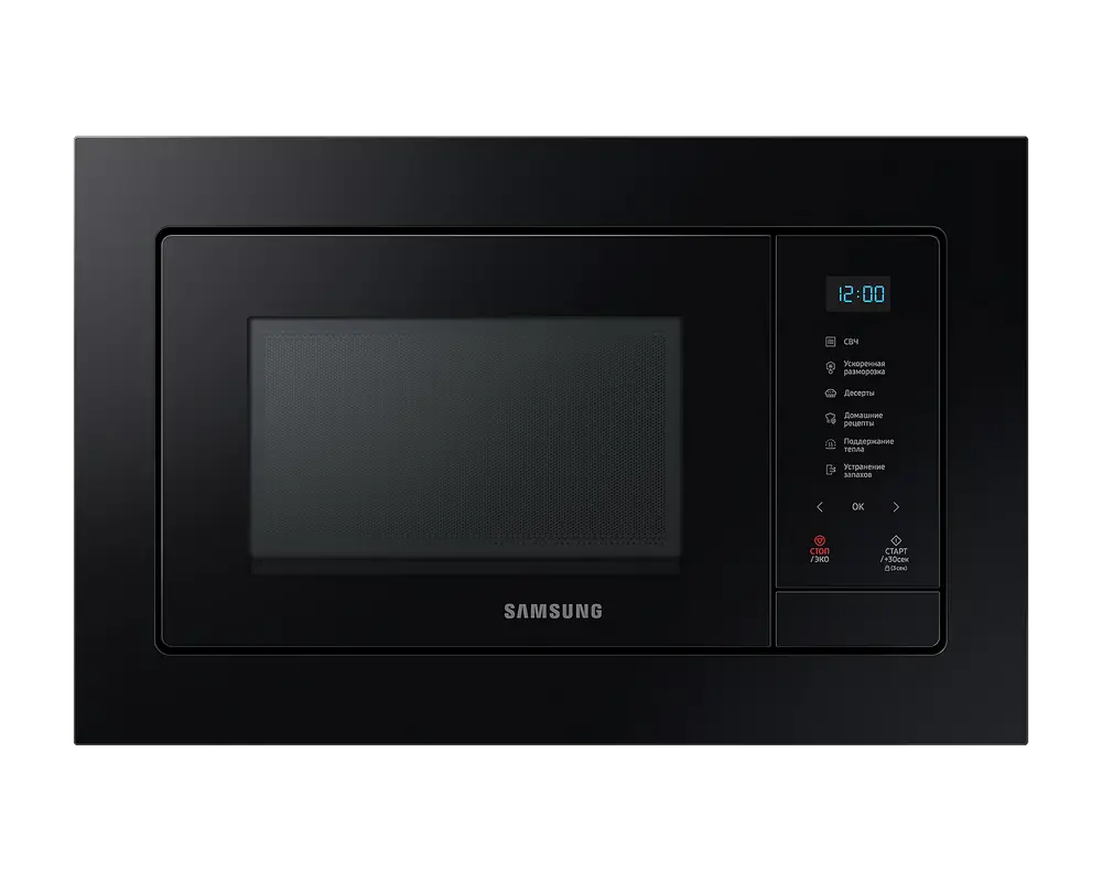 Микроволновая печь Samsung MS23A7118AK/BW, Чёрный - photo