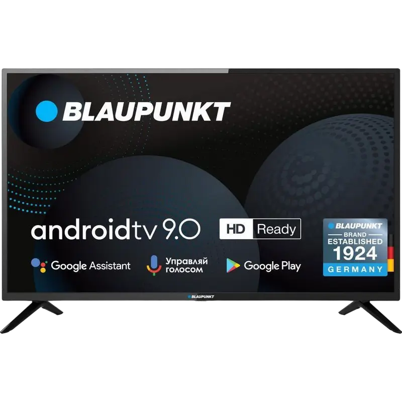 32" LED SMART Телевизор BLAUPUNKT 32WE265T, 1366x768 HD, Android TV, Чёрный - photo