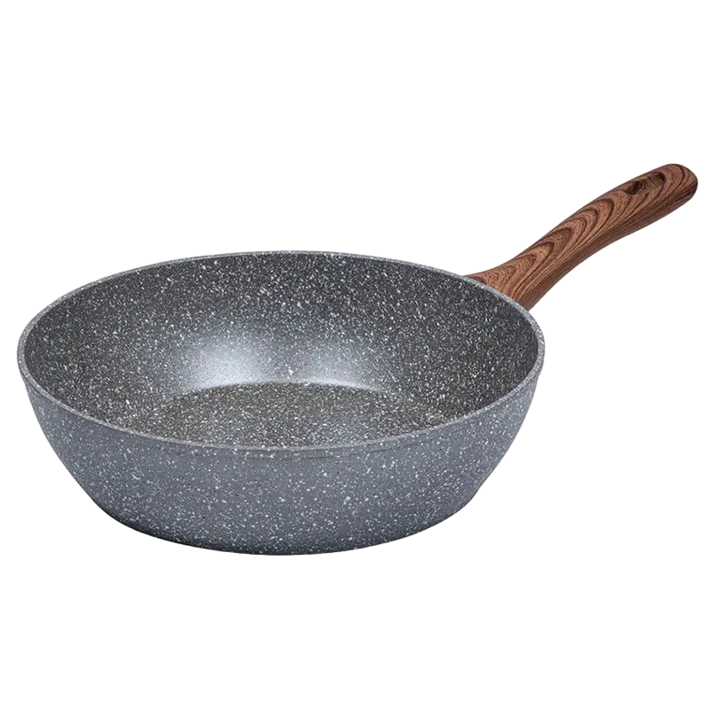 Сковорода глубокая RESTO 93054, 28см, Серый - photo