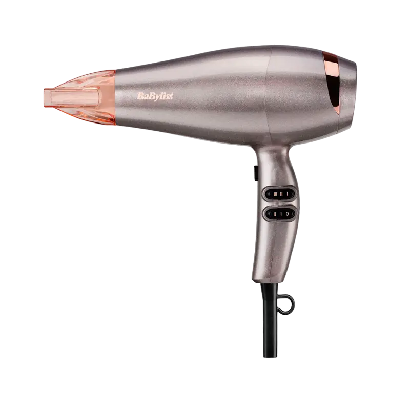 Uscător de păr BaByliss Elegance 5336NPE, 2100 W, Argintiu - photo