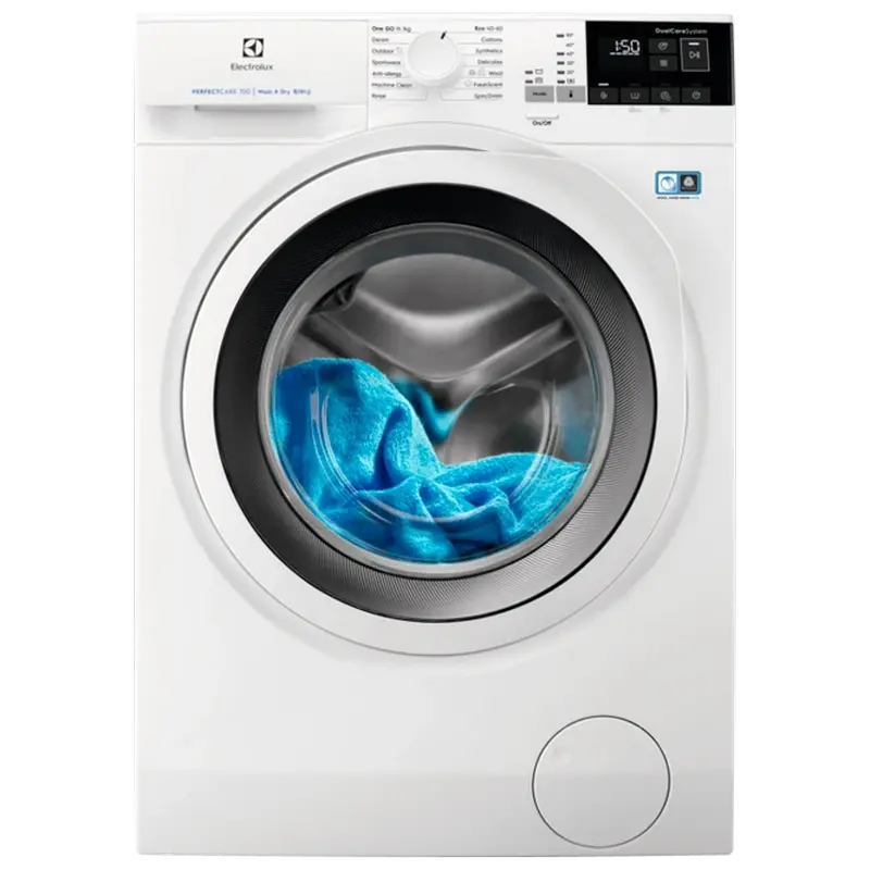 Mașină de spălat cu uscător Electrolux EW7WP468W, 8kg, Alb - photo