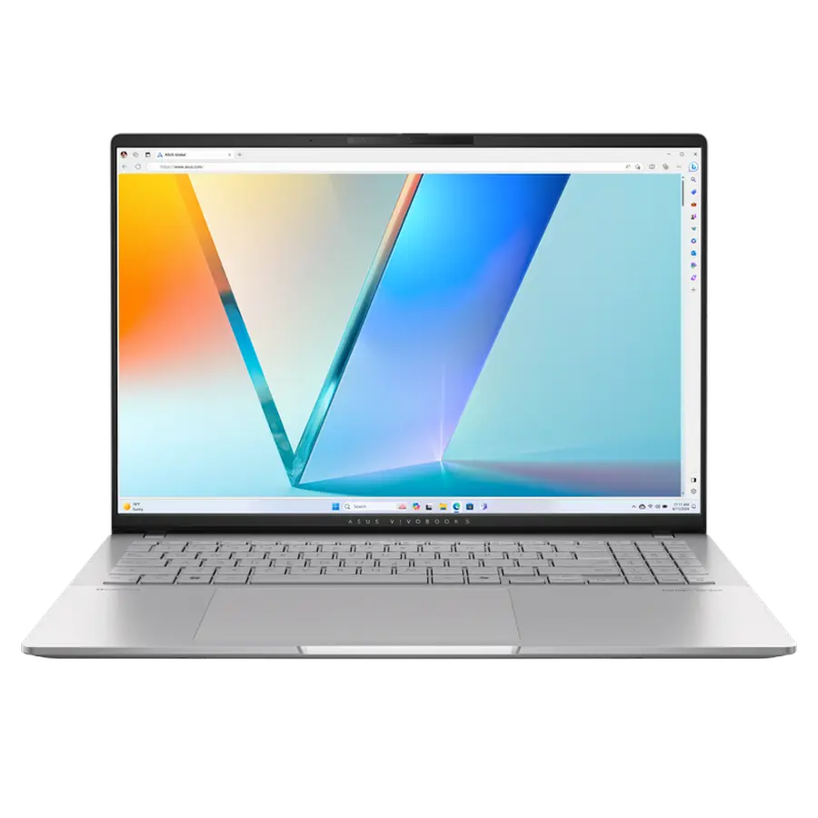 Laptop 16" ASUS Vivobook S 16 OLED M5606WA, Cool Silver, AMD Ryzen AI 9 365, 24GB/1024GB, Fără SO - photo