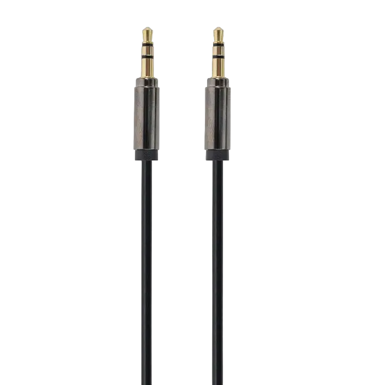 Cablu audio Cablexpert CCAP-444-1M, 3.5mm 3-pin (M) - 3.5mm 3-pin (M), 1m, Negru - photo
