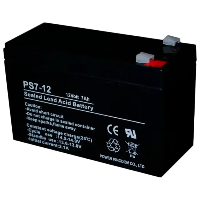 Acumulator UPS Ultra Power GP7-12, 12V, 7Ah - photo