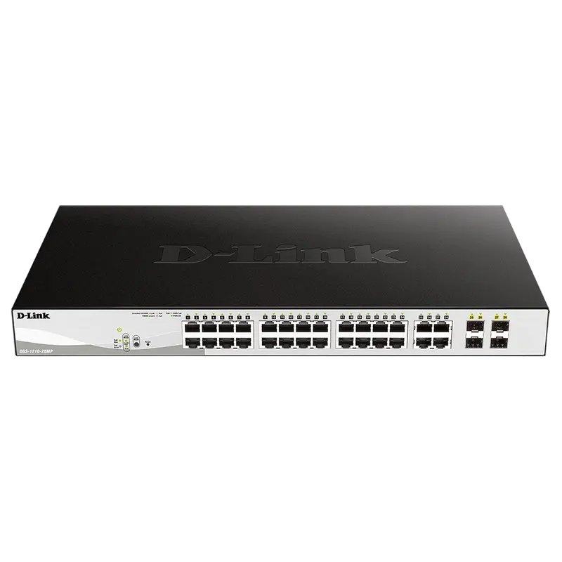 Comutator PoE D-Link DGS-1210-28MP, 24x IEEE 802.3af/at - photo