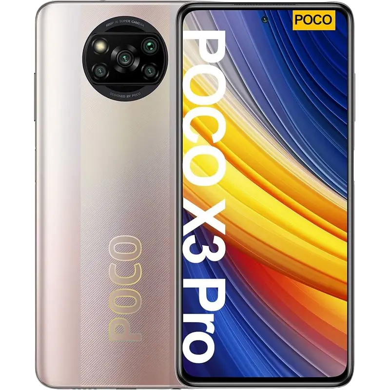 Смартфон Xiaomi Poco X3 Pro, 6Гб/128Гб, Бронзовый - photo