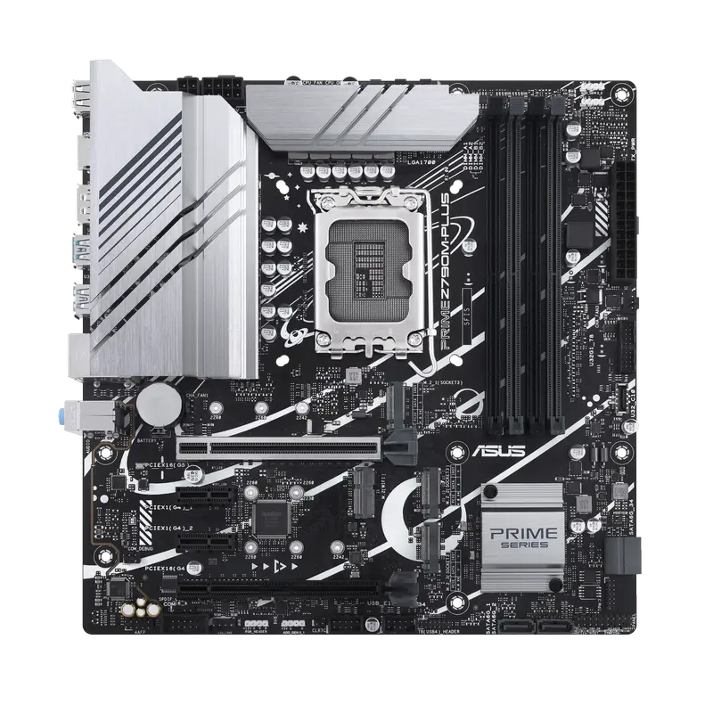 Placă de bază ASUS PRIME Z790M-PLUS, LGA1700, Intel Z790, Micro-ATX - photo