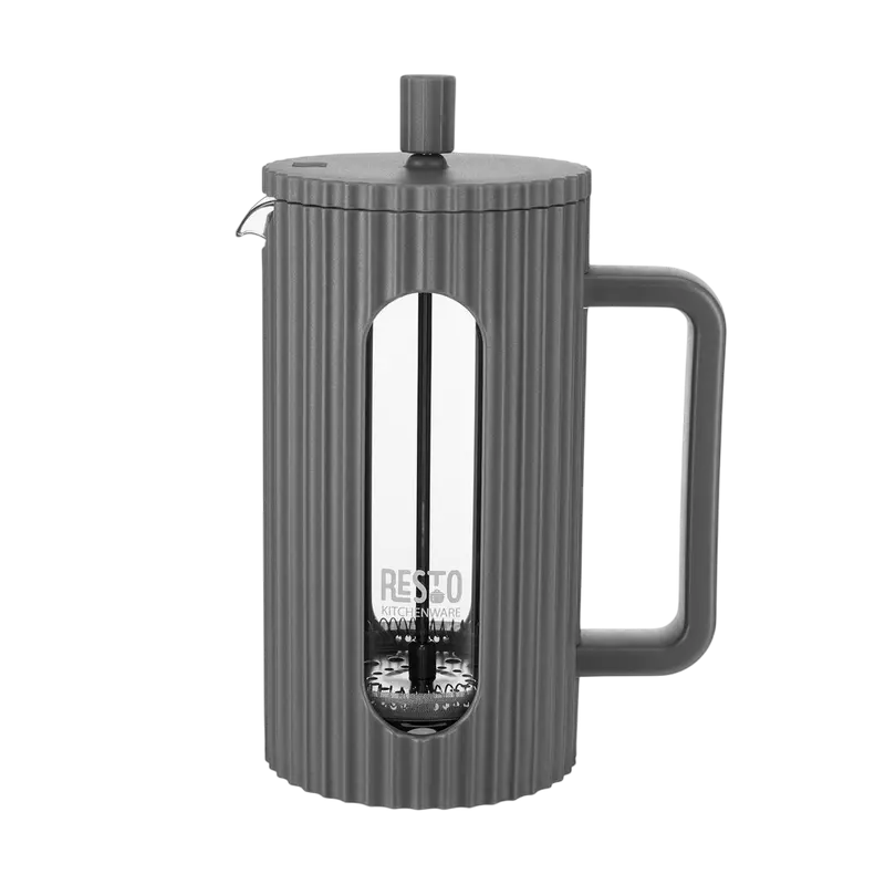 Cafetiera French Press RESTO 90535, 1L, Gri inchis - photo