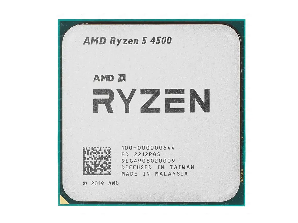 Процессор AMD Ryzen 5 4500, Wraith Stealth | OEM+Cooler - photo