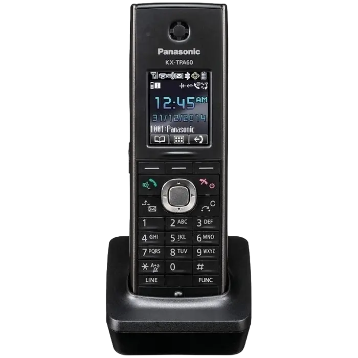 Telefon VoIP Panasonic KX-TPA60RUB, Negru - photo