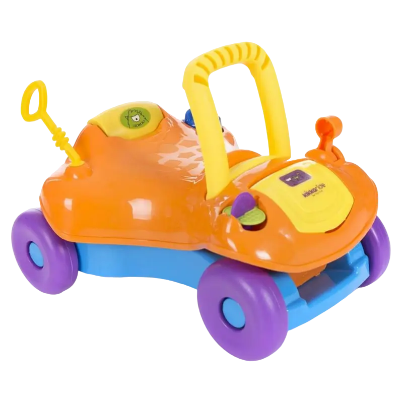 Детская машинка 2-в-1 Kikka Boo Ride-On, Оранжевый - photo