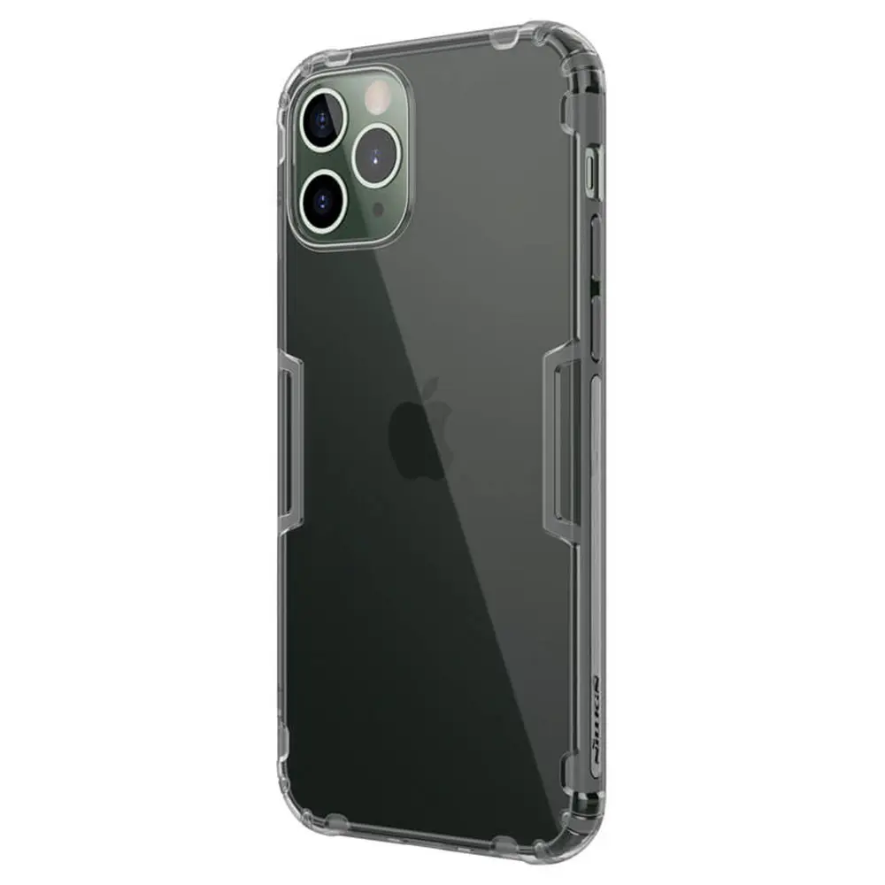 Husă Nillkin iPhone 12 | 12 Pro - Ultra thin TPU - Nature, Gri - photo