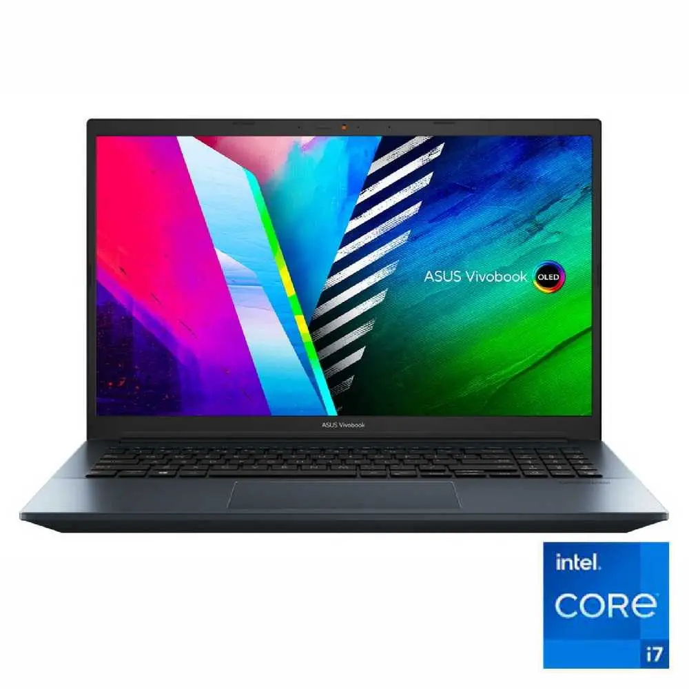 Laptop 15,6" ASUS Vivobook Pro 15 OLED K3500PC, Quiet Blue, Intel Core i7-11370H, 16GB/512GB, Fără SO - photo