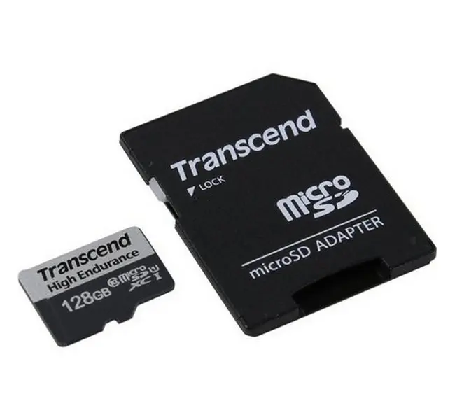Card de Memorie Transcend MicroSDXC Class 10, 128GB (TS128GUSD350V) - photo