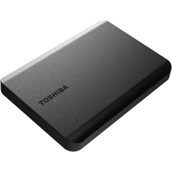 Внешний портативный жесткий диск Toshiba Canvio Basics, 1 ТБ, Чёрный (HDTB510EK3AA) - photo