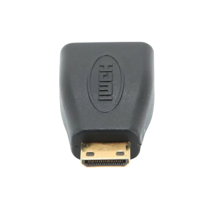 Adaptor Video Cablexpert A-HDMI-FC, HDMI (F) - mini-HDMI (M), Negru - photo