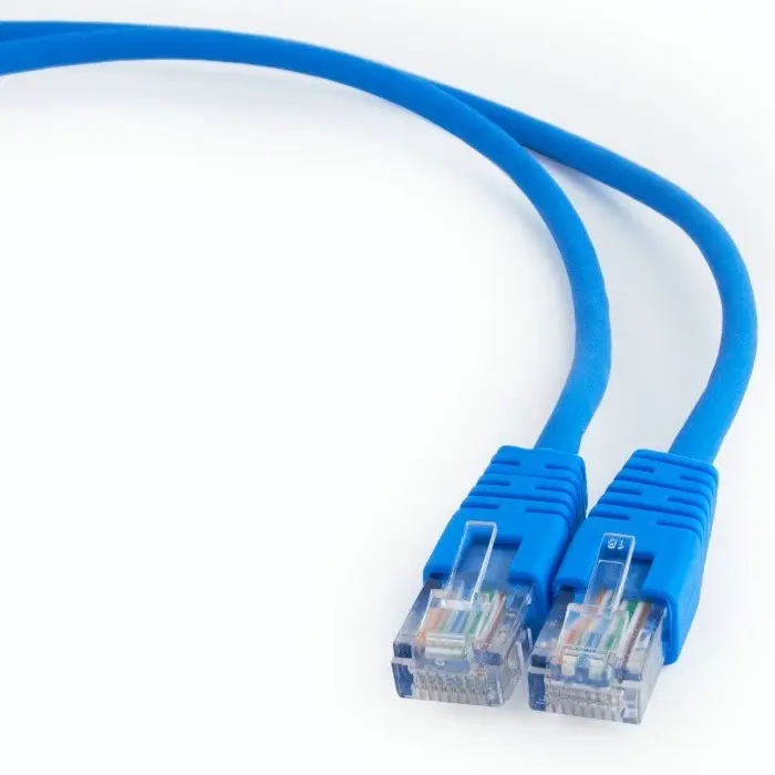 Patch cord Cablexpert PP12-1M/B, CAT5e UTP, 1m, Albastru - photo