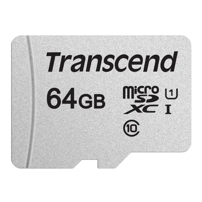 Card de Memorie Transcend MicroSDXC Class 10, 64GB (TS64GUSD300S) - photo