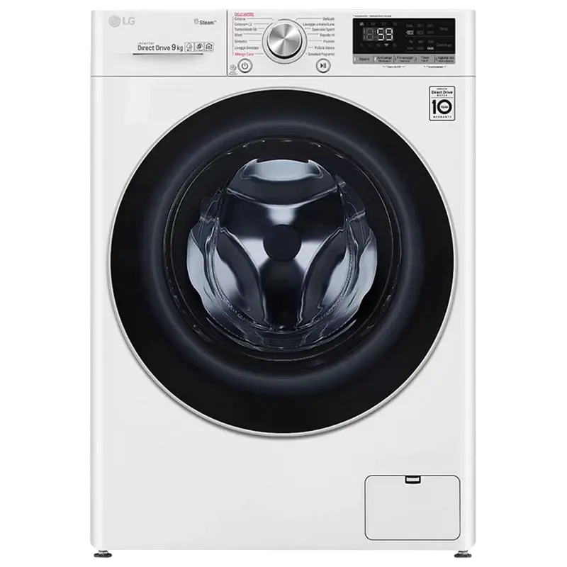 Mașină de spălat LG F4WV509S1E, 9kg, Alb - photo