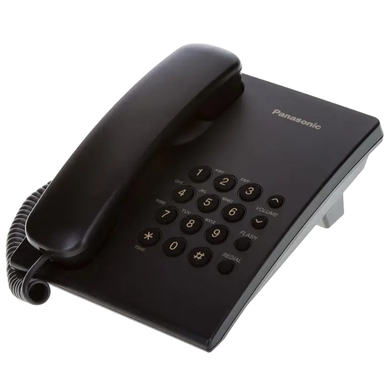 Telefon cu fir Panasonic KX-TS2350, Negru - photo