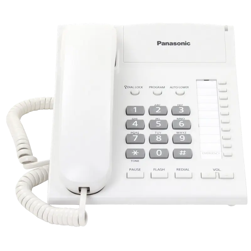 Telefon cu fir Panasonic KX-TS2382, Alb - photo