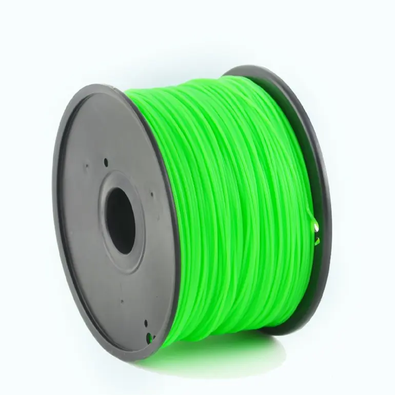 PLA 3 mm, Green Filament, 1 kg, Gembird, 3DP-PLA3-01-G - photo