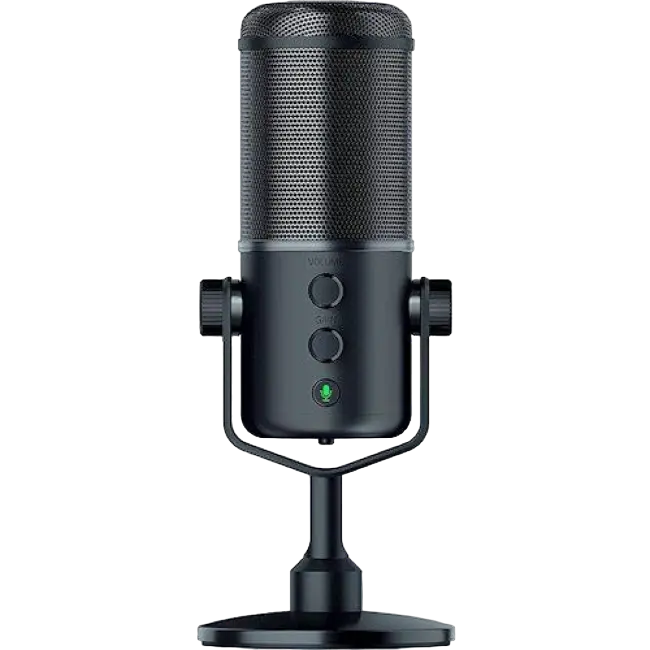 Микрофон для живого исполнения Razer Seiren Elite, USB, Чёрный - photo