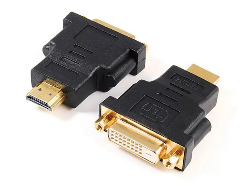 Adaptor Video Cablexpert A-HDMI-DVI-3, HDMI (M) - DVI-D (F), 0,1m, Negru - photo