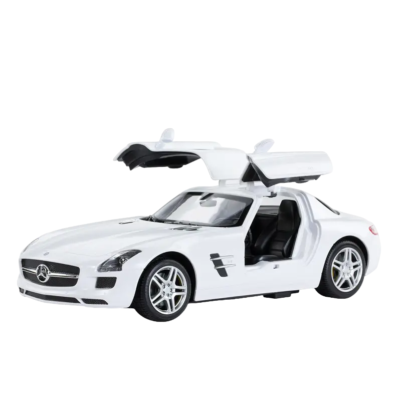 Jucărie cu telecomandă Rastar Mercedes-Benz SLS, 1:14, White  (47600-8) - photo