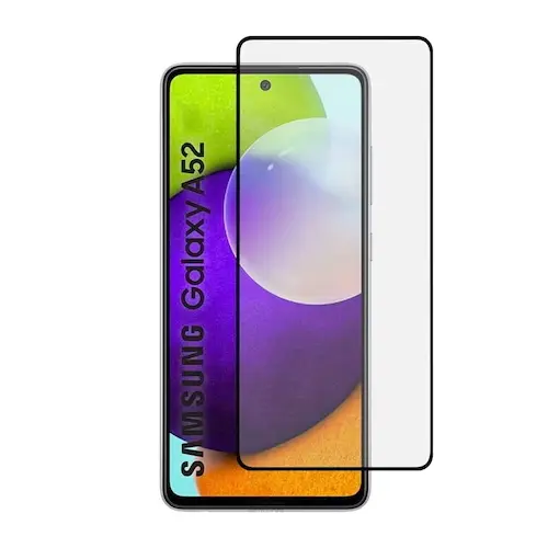 Защитное стекло Xcover Samsung Galaxy A52 Full Glue Premium, Чёрный - photo