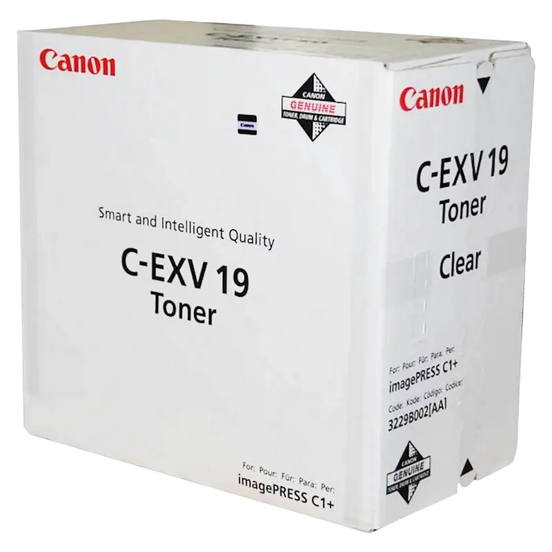 Toner Canon C-EXV19, Transparent - photo