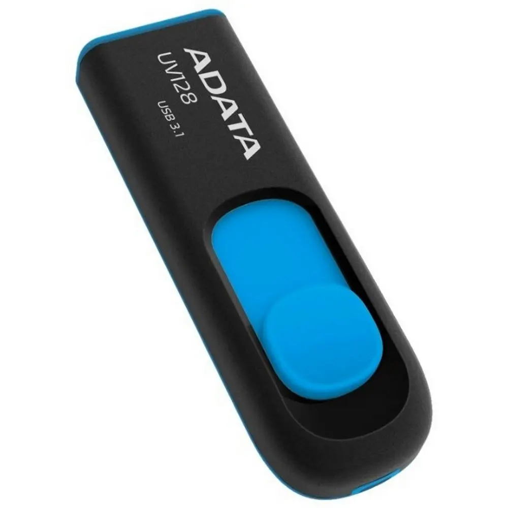 Memorie USB ADATA UV128, 16GB, Negru/Albastru