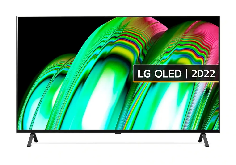 48" OLED SMART TV LG OLED48A26LA, Perfect Black, 3840 x 2160, webOS, Black - photo