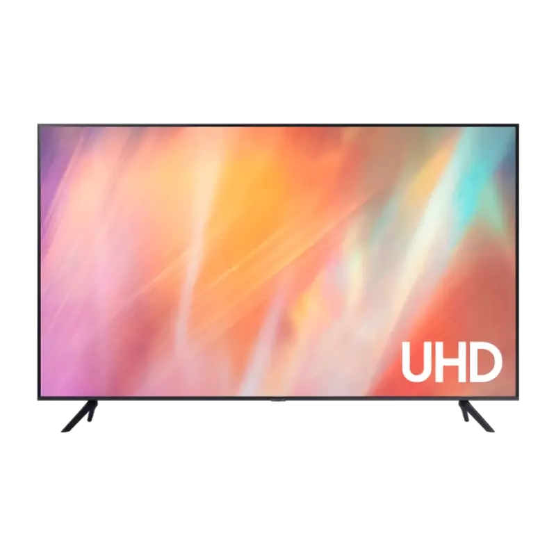 65" LED SMART Телевизор Samsung UE65AU7100UXUA, 3840x2160 4K UHD, Tizen, Серый - photo