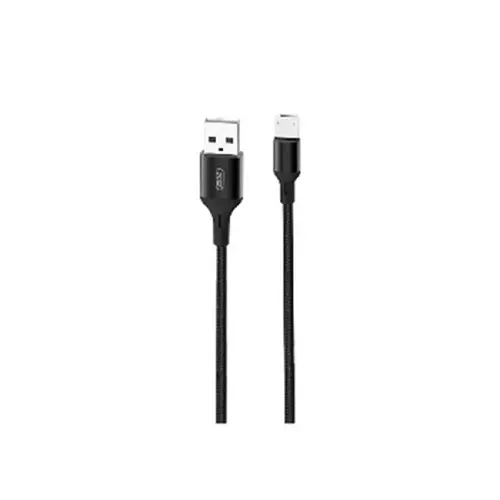 Cablu încărcare și sincronizare XO NB143, USB Type-A/USB Type-C, 2m, Negru - photo