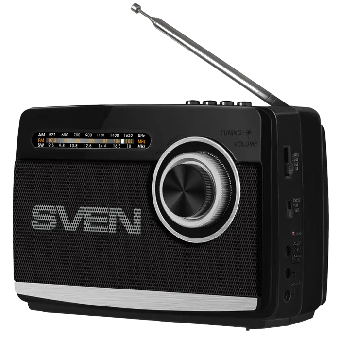 Портативное радио SVEN SRP-535, Чёрный - photo