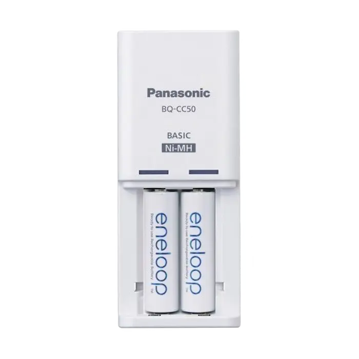 Încărcător Acumulatori Panasonic BQ-CC50, Alb - photo