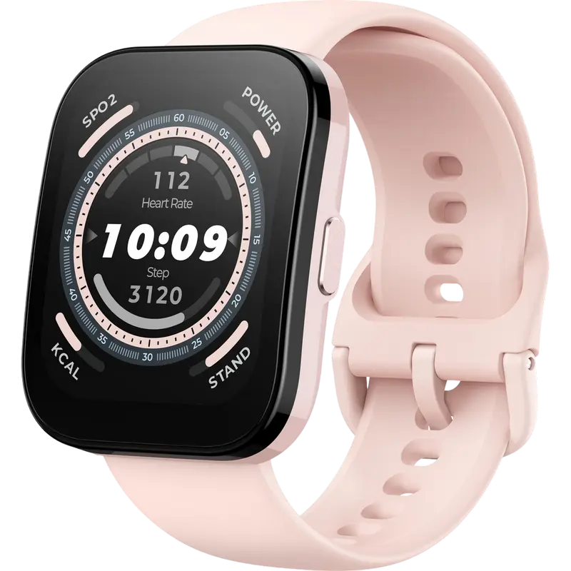 Спортивные/Тренировочные часы Xiaomi Amazfit Bip 5, Pastel Pink - photo
