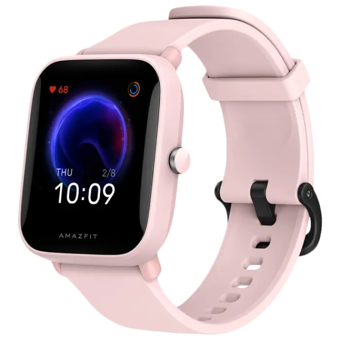 Умные часы Xiaomi Amazfit Bip U Pro, 41мм, Розовый - photo