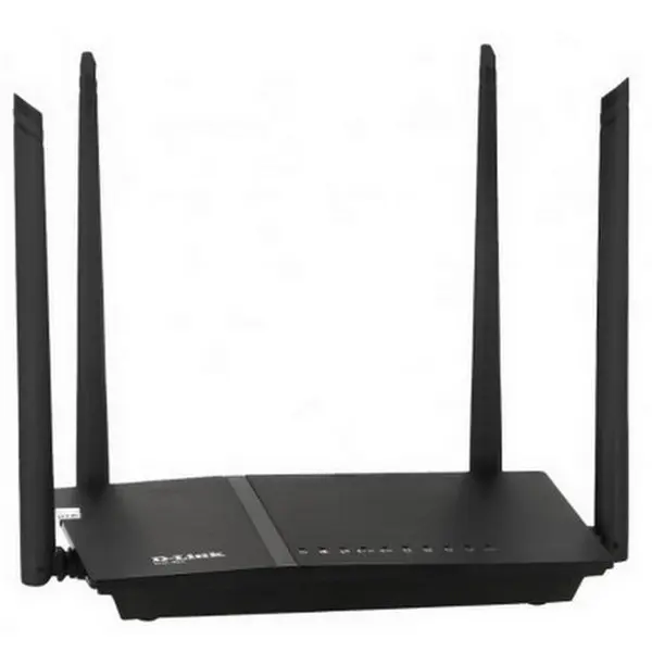 Wi-Fi AC Dual Band D-Link Router, "DIR-825/EU/R1B", 1200Mbps, Gbit Ports, MU-MIMO, USB2.0 - photo