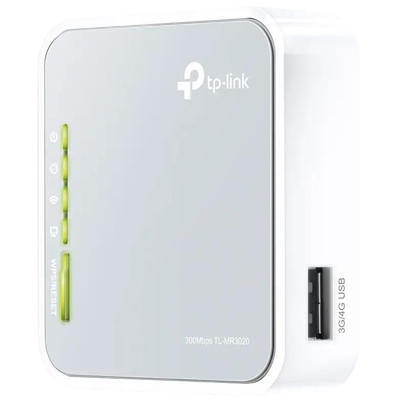 Беспроводной маршрутизатор TP-LINK TL-MR3020, 3G, 4G, Белый - photo