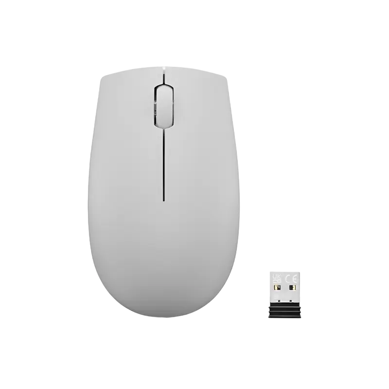 Беcпроводная мышь Lenovo 300 Compact, Серый - photo