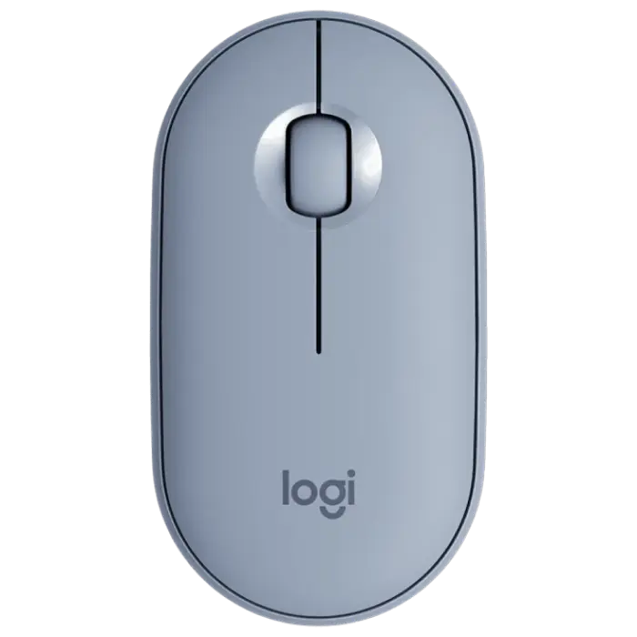 Mouse Wireless Logitech M350, Albastru - photo