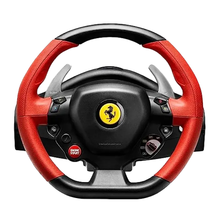 Volan Gaming Thrustmaster Ferrari 458 Spider, Negru/Rosu - photo