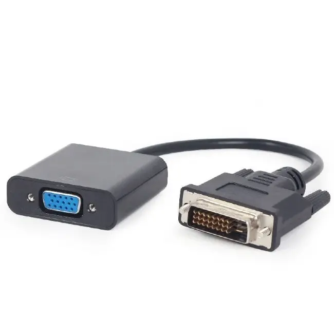Convertor Video Cablexpert A-DVID-VGAF-01, DVI-D (M) - SVGA (F), 0,2m, Negru