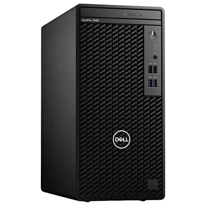 Desktop PC DELL OptiPlex 3080, Turn, Intel Core i3-10105, 8GB/256GB, Intel UHD Graphics 630, Linux Ubuntu - photo