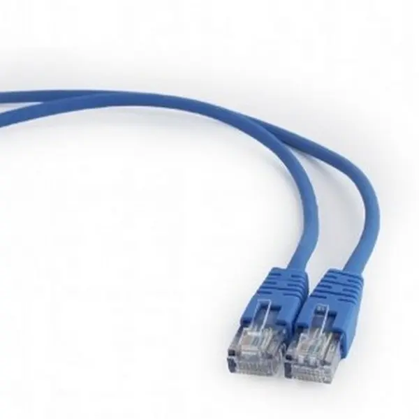 Patch cord Cablexpert PP12-2M/B, CAT5e UTP, 2m, Albastru - photo