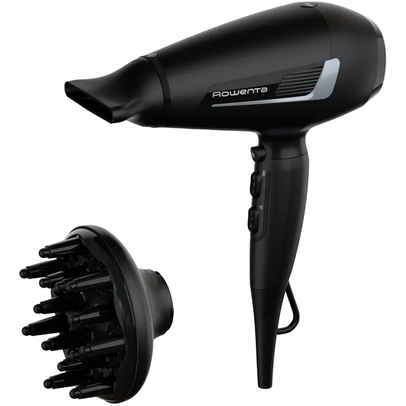 Uscător de păr Rowenta Pro Expert CV8820F0, 2100 W, Negru - photo